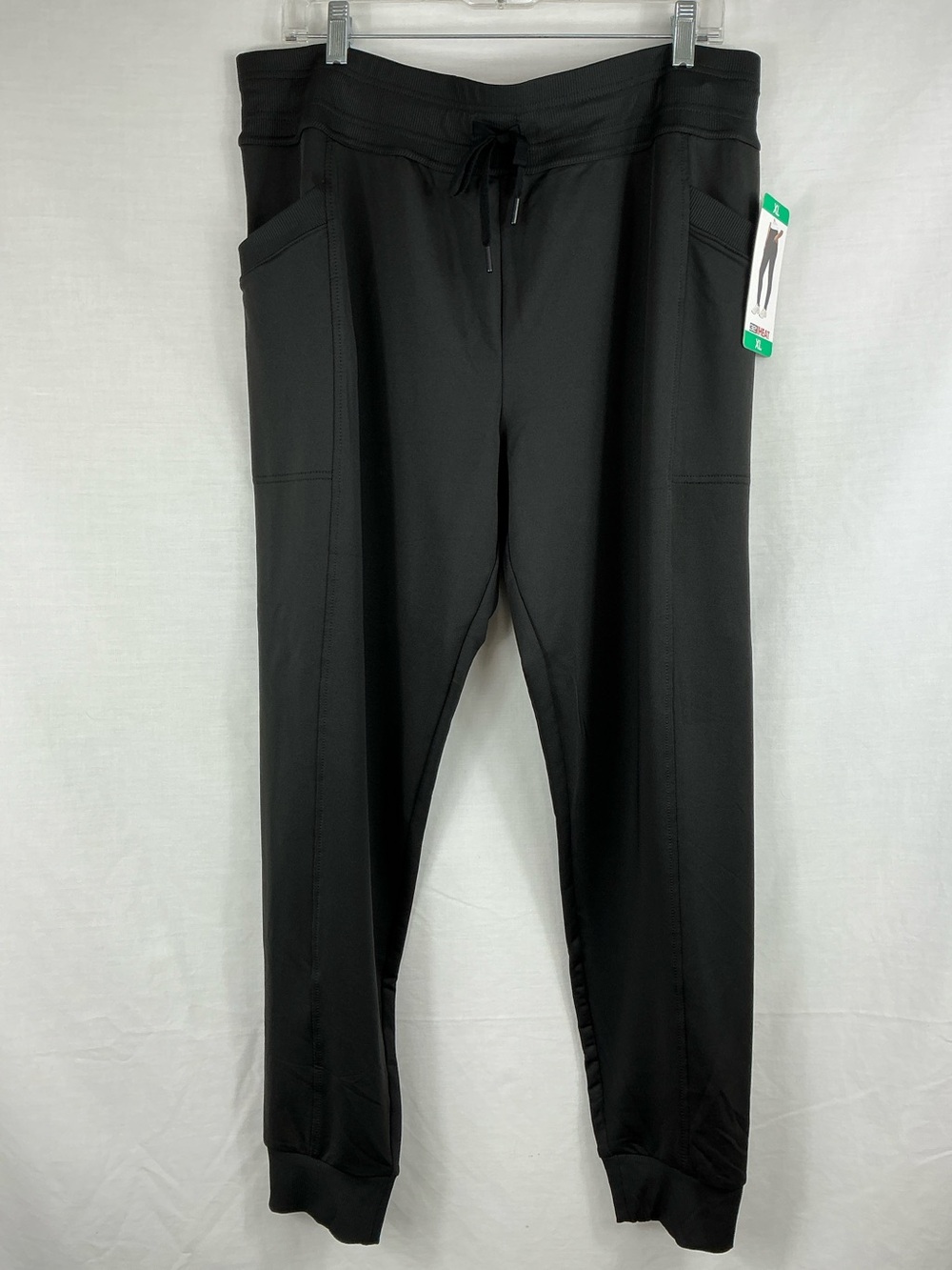 32° HEAT Black Jogger Leggings Sweatpants Womens XL